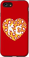 Vista 18 de KC Heart Red/Yellow Animal Print Kansas City Hearts Kc Heart Case for iPhone 16