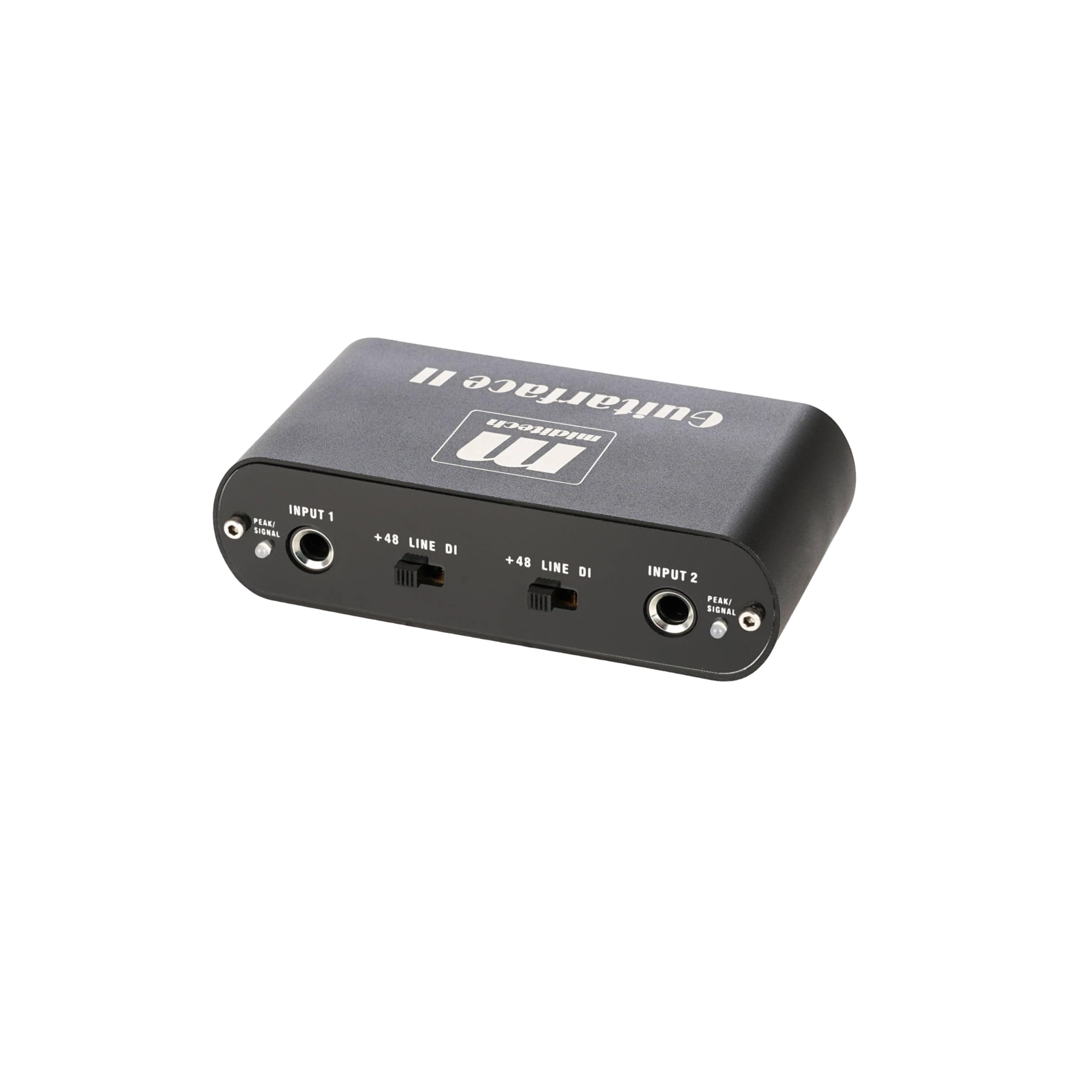 Miditech MIT-00135 - Interfaz de audio, color plateado