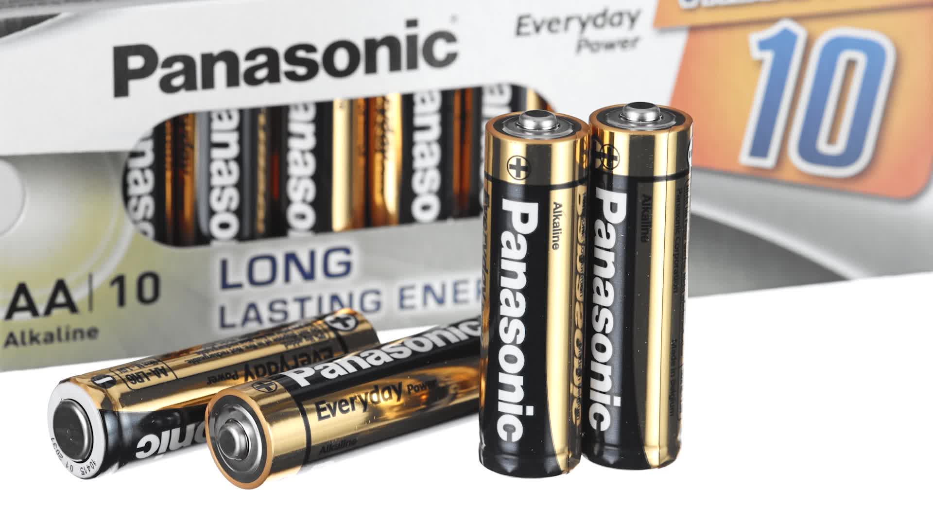 Panasonic Evolta AA Mignon Akkus – 4er Pack, 1,2V, 1900/2050 MAh, Wiederaufladbar – Ideal Für Kameras, Spielzeug & Mehr