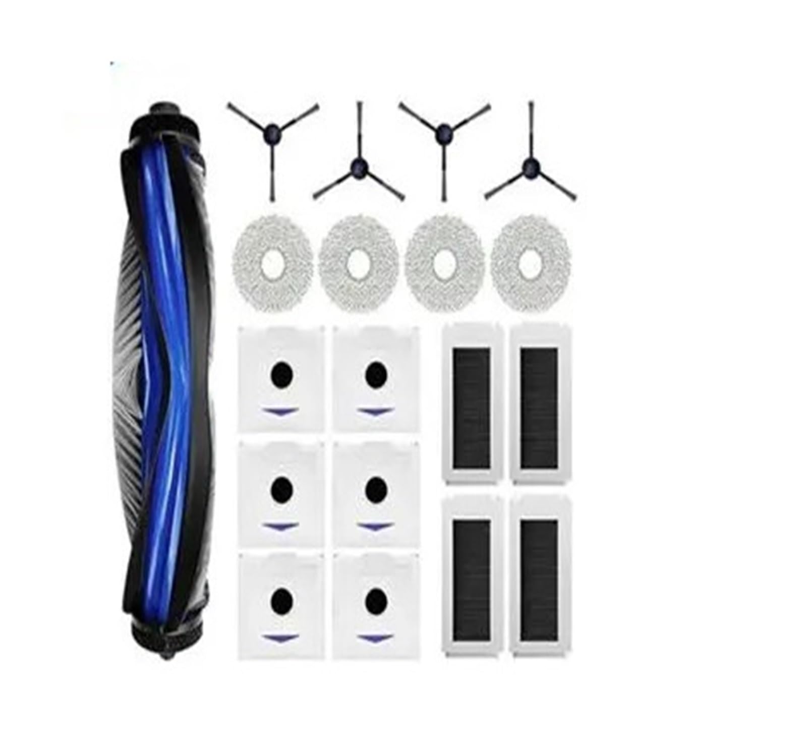 Compatibile Con Ecovacs, Aspirapolvere Robot N30 Pro, Filtri Con Spazzola Laterale Principale, Sacchetti For La Polvere In Tessuto