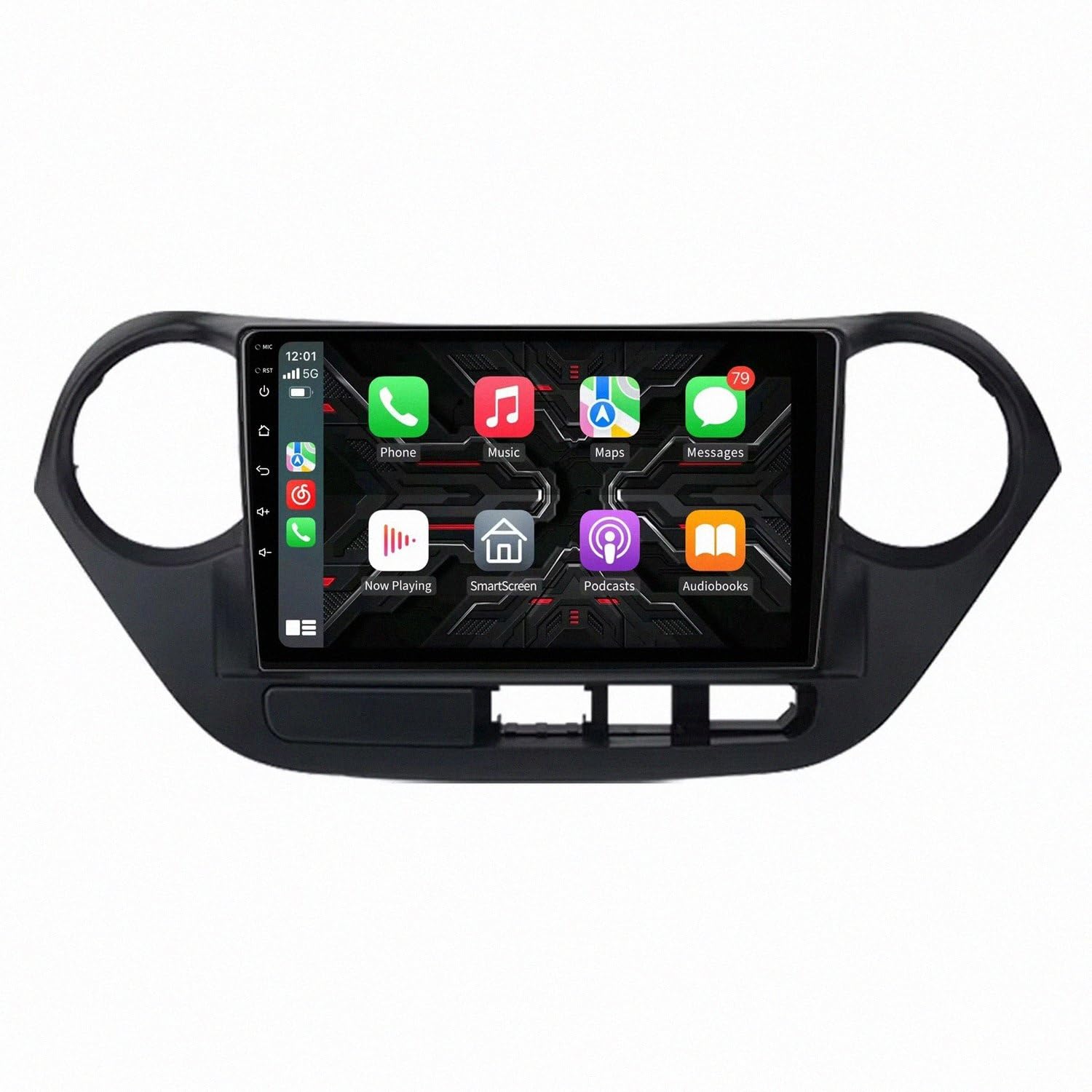 Estéreo de Automóvil 4G+64G con Bluetooth y Mirror Link para Hyundai i10 8