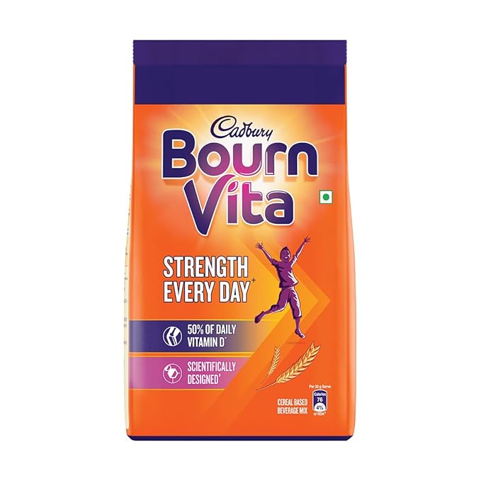Cadbury Bournvita Chocolate Health Drink, 1 kg Pouch