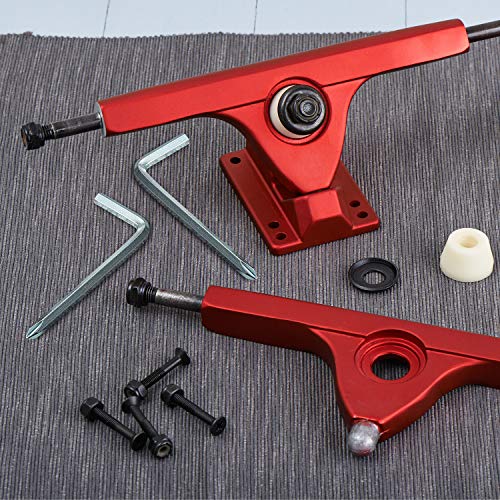 image for Hotop 24 Pieces Skateboard Hardware Set Skate Bolts Parts Standard Cro