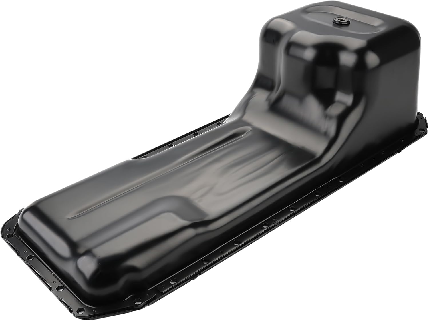 Engine Oil Pan with Drain Plug Compatible with Dodge Ram 2500 Ram3500 2003-2010 Ram 4500 Ram 5500 2008-2010, Ram 2500 3500 4500 5500 2011-2012 5.9L 6.7L Replace 264-470 5086855AA 68043300AA