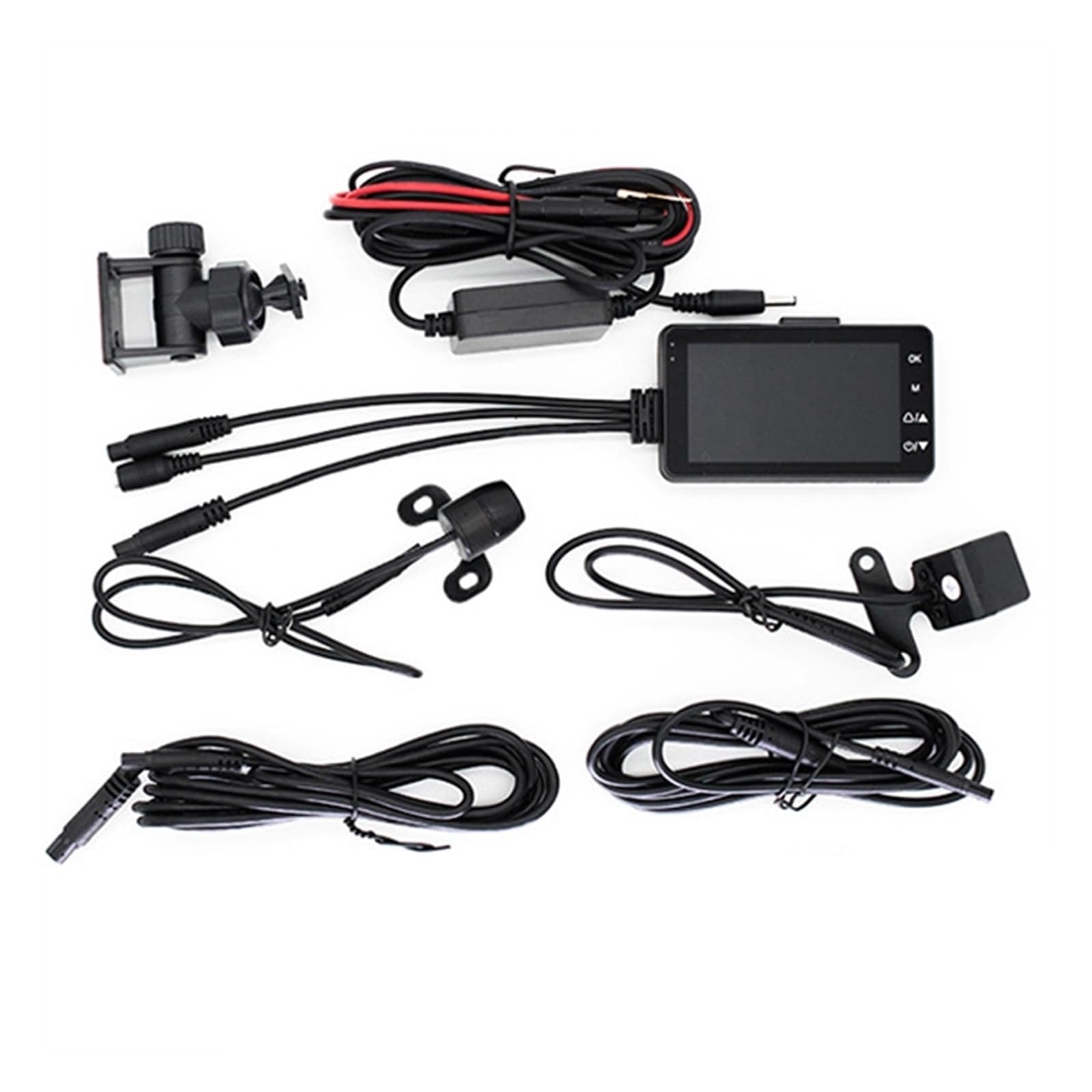 Enregistreur de conduite de moto, double caméra étanche, for toutes les fonctions d'enregistrement Audio de moto