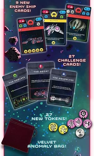 Miniatura 3 de Renegade Game Studios Warp's Edge: Anomaly Expansion - Juego de estrategia de construcción de bolsas, mayores de 10 años, juego individual para 1