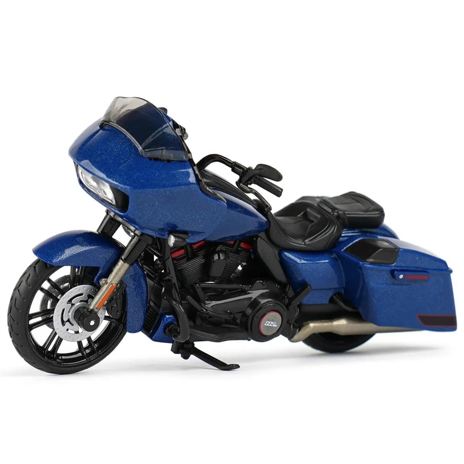 Modello 1:18 Modello Di Moto Simulazione Auto Giocattolo In Lega Per Harley Per Davidson Road Glide CVO 2022