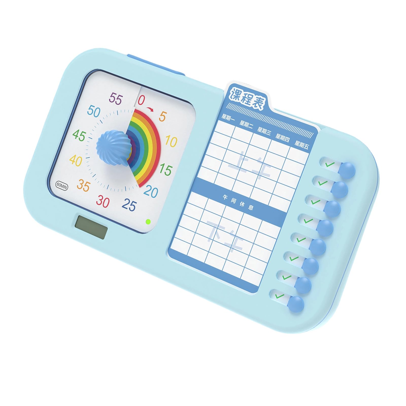 ABS Productivity Tool with Turning Call and Moveable Marker for Task Control Observer Homework Timer