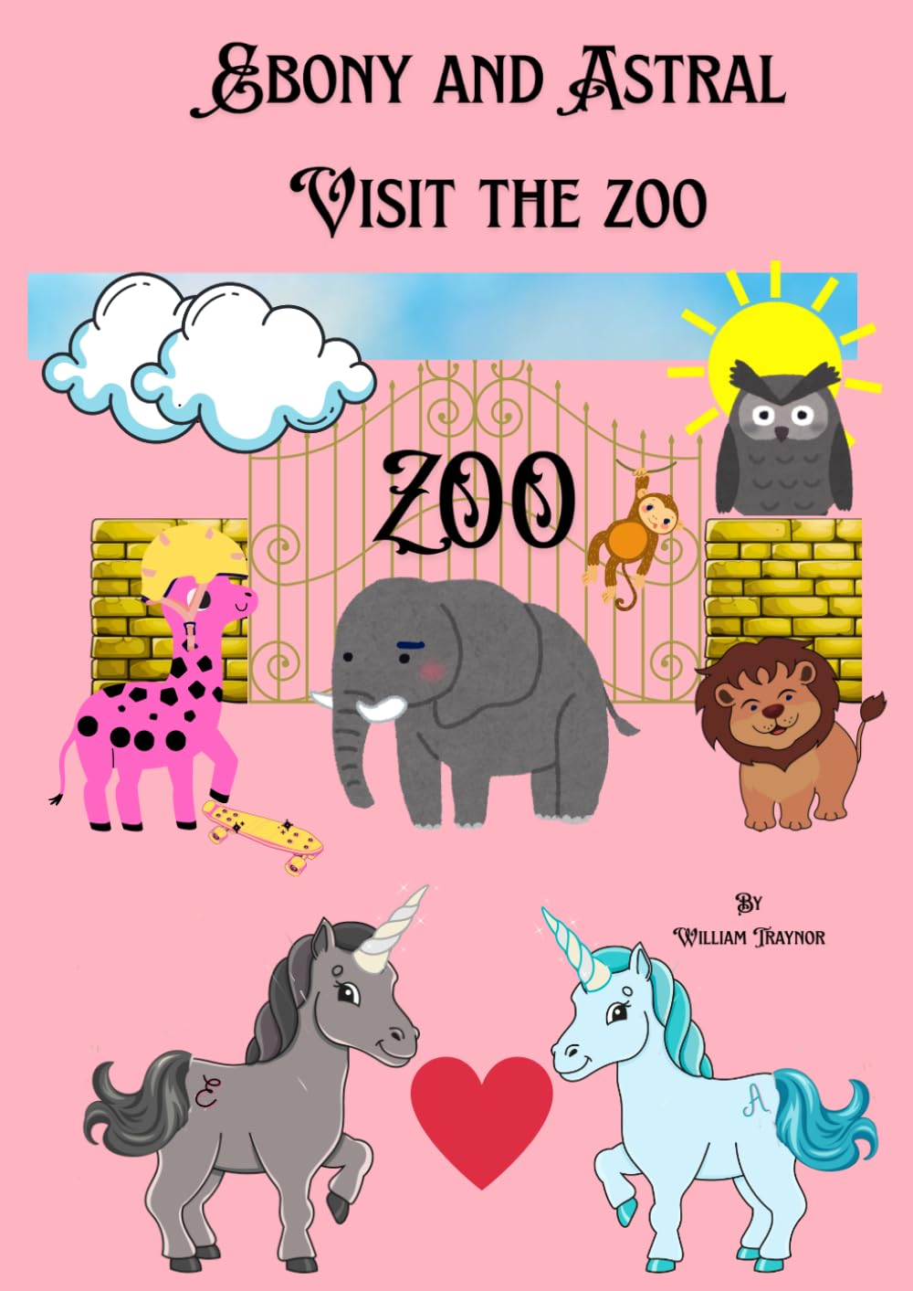 Ebony and Astral Visit the Zoo