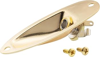 Amazon.co.jp: Musiclily 舟形STジャックプレート ジャック