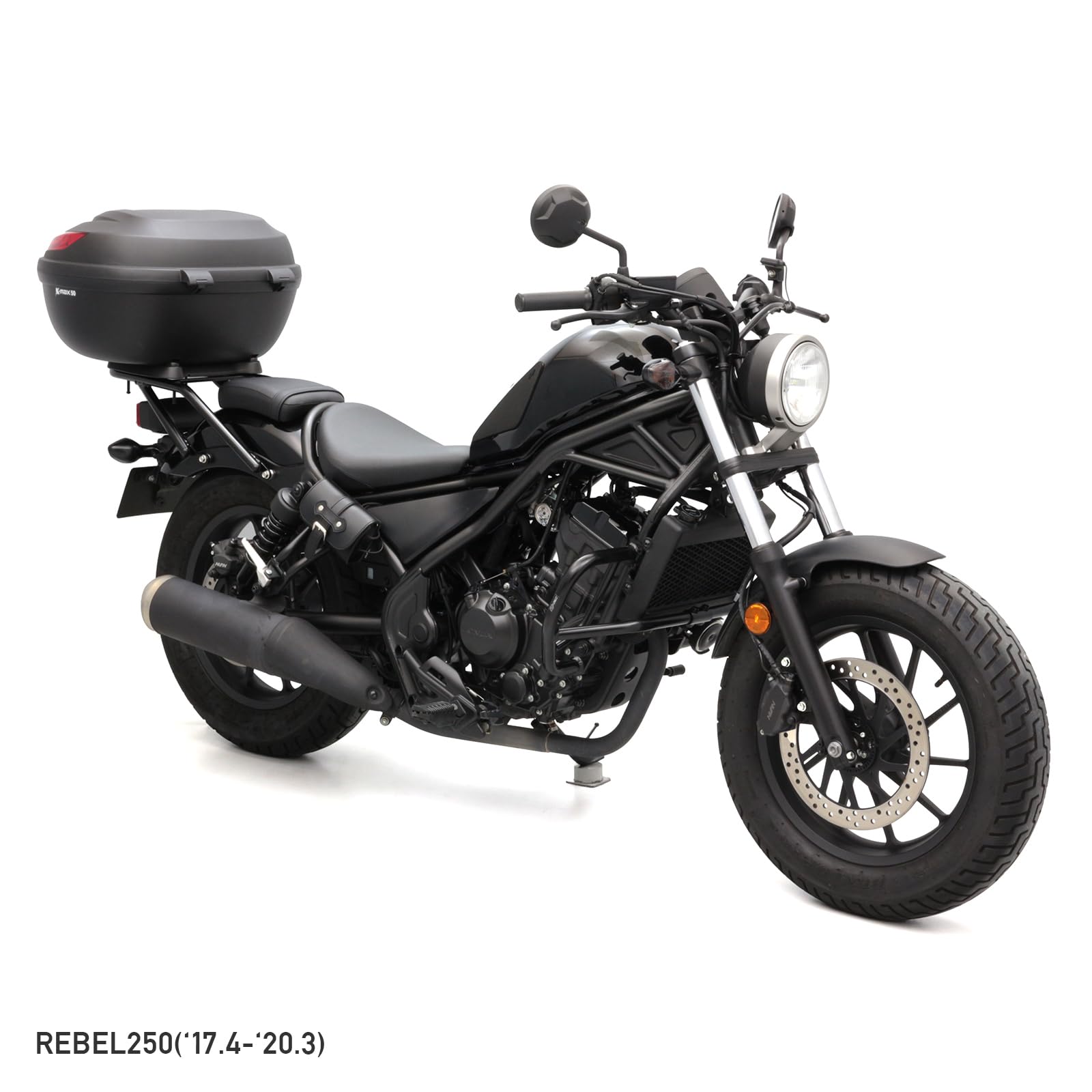 Amazon | エンデュランス バイク ツーリングリアボックス 50L ブラック