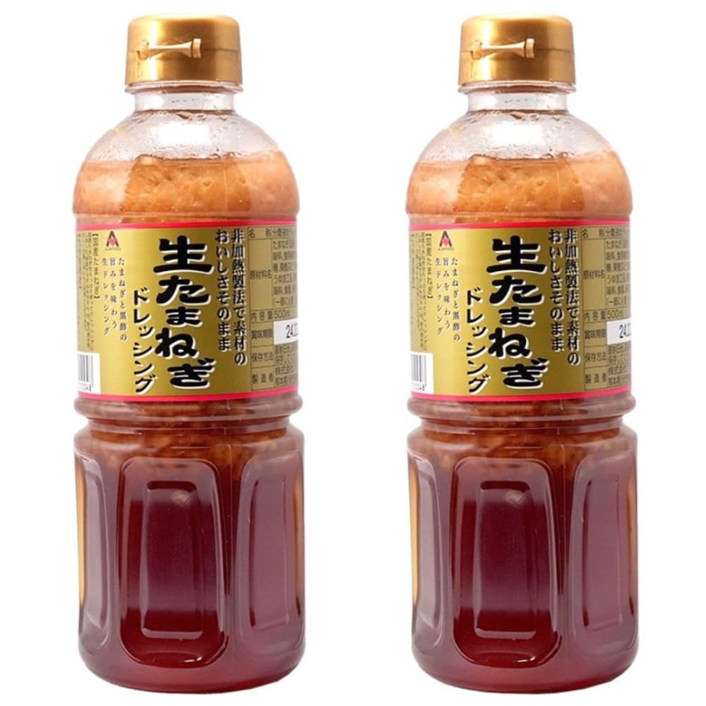 アジア食品 生たまねぎドレッシング 500ml ×2本