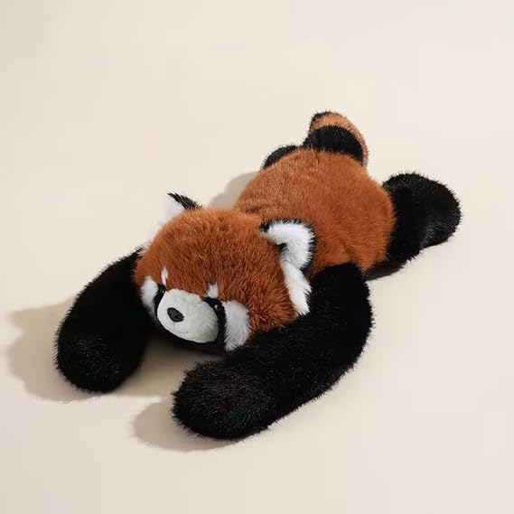 Weighted Plush Stuffed Animal for Kids Adults,Cute Plush Hugging Pillow Animals,Soft Pillow for Sleep Support,Panda Sloth Bear Dinosaur Stuffed Toys, Plushs Toy Gifts for Boys Girls (Red Panda, 30cm)
