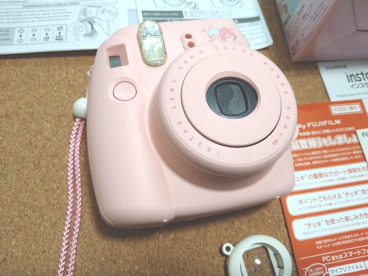 ♡ キキララ リトルツインスターズ チェキ 本体 ピンク レア 推し活