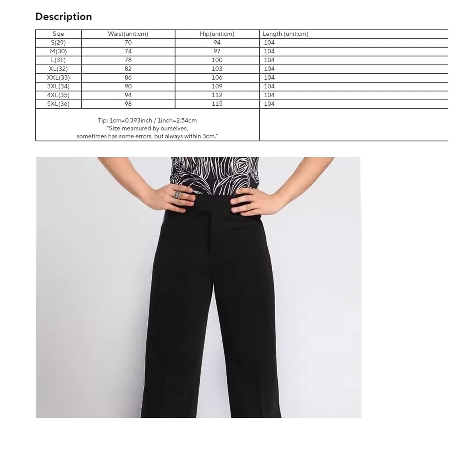Pantalones De Baile Salón con Banda Lateral For Hombre, Rectos, Jazz, For Latino, For Práctica para Hombre, Salsa, Jazz, Danza