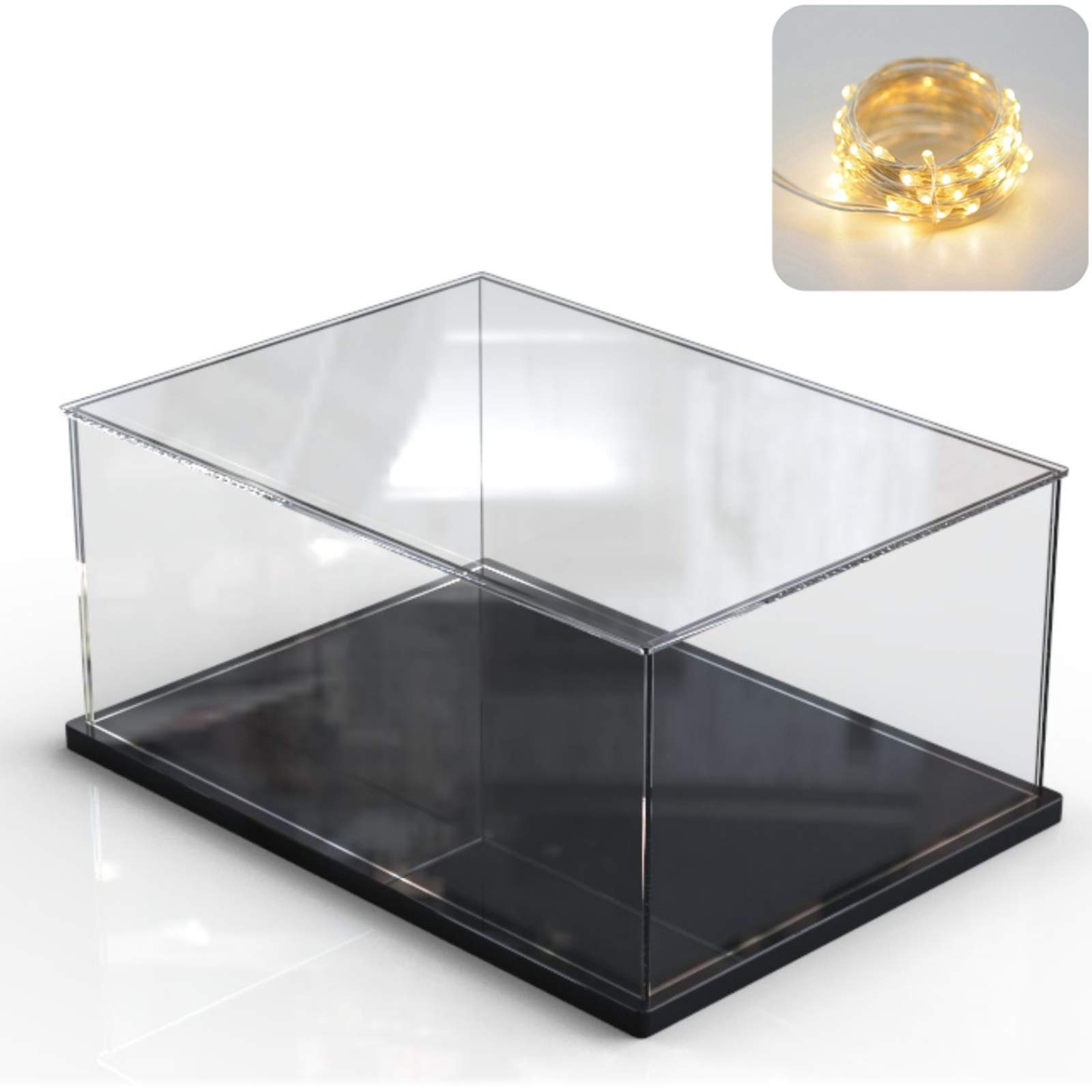 Buy ELEpure Clear Acrylic Display Case for Lego Central Perk 21319 Toys