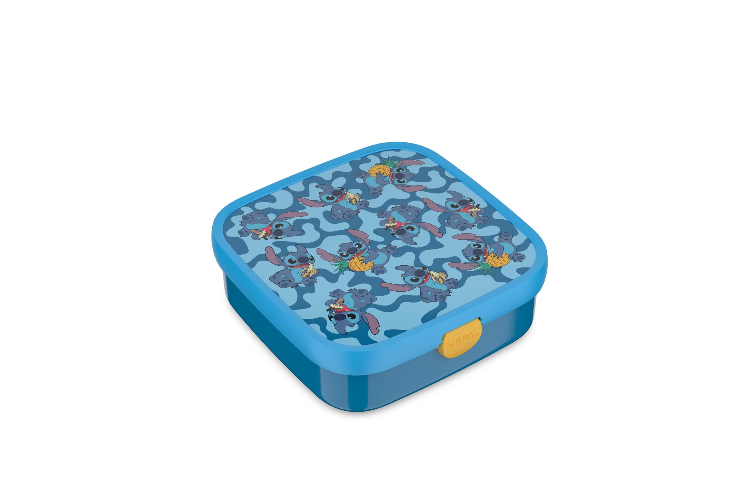 Mepal Stitch. Lunch Box Large Campus, Lunch Box For Children, Includes 2 Removable Leakproof Boxes And Fork, Boxes Are Microwave Safe, 2X 200 And 1250 Ml, Stitch