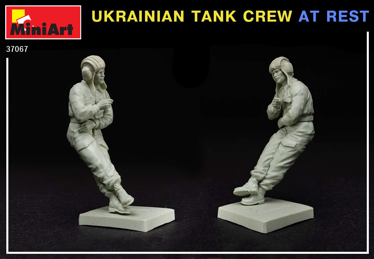 Miniart 1:35 - Ukrainian Tank Crew at Rest, Various - Image 3