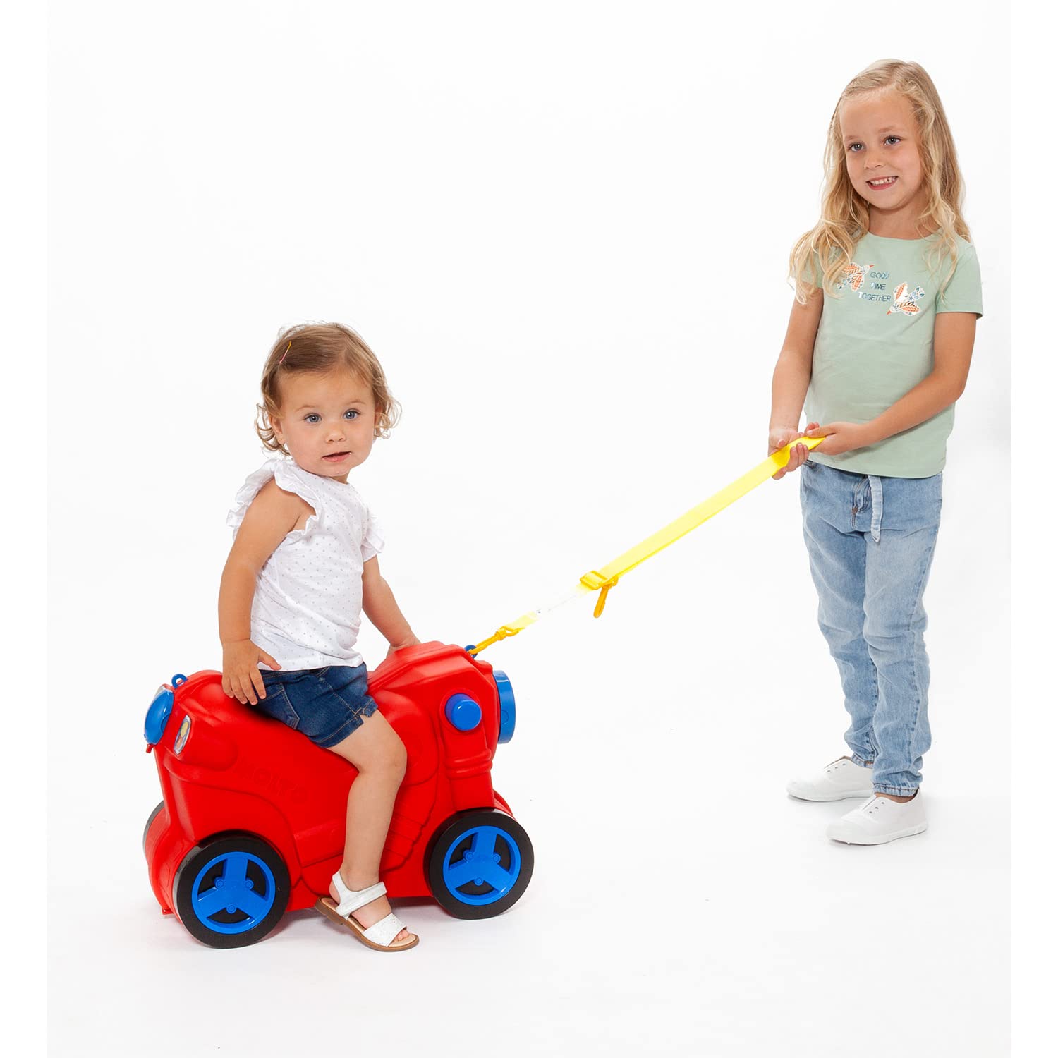 Valigia per Bambini Molto Smiler Moto Valigia-Blu