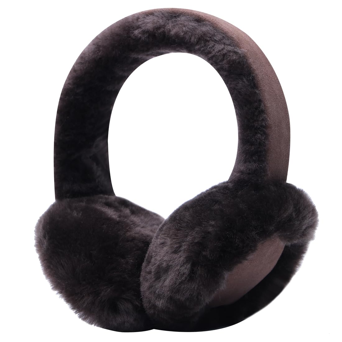 Harssidanzar paraorecchie invernali in vera pelliccia per uomo donna, paraorecchie in vera pelliccia,paraorecchie in pelle di pecora, paraorecchie pieghevoli, paraorecchie da esterno,HU301EU