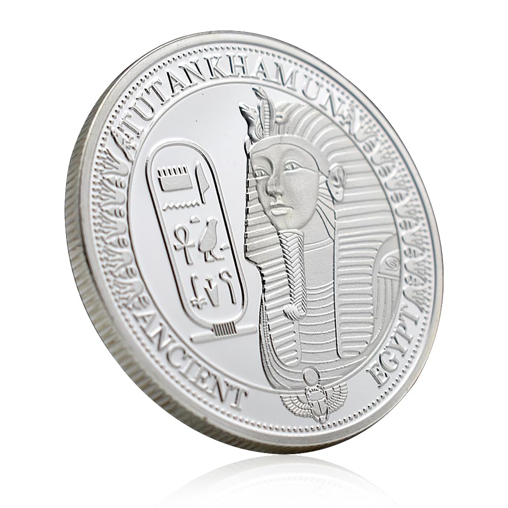 Dea Iside Moneta Commemorativa Metallo Antico Mistero Egiziano Tutankhamon Sfida Collezione Monete