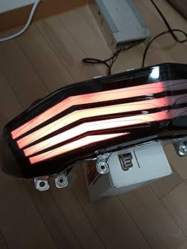 Amazon.co.jp: シグナスX社外ファイバーテールシーケンシャル7色