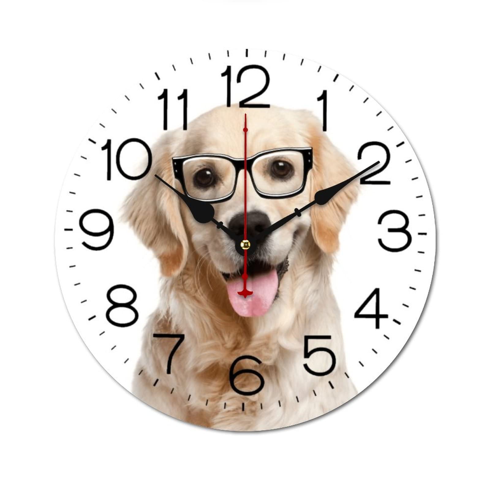 ゴールデンレトリバー壁掛け時計 Amazon.co.jp: 可愛い ゴールデンレトリバー 壁掛け時計 かけ