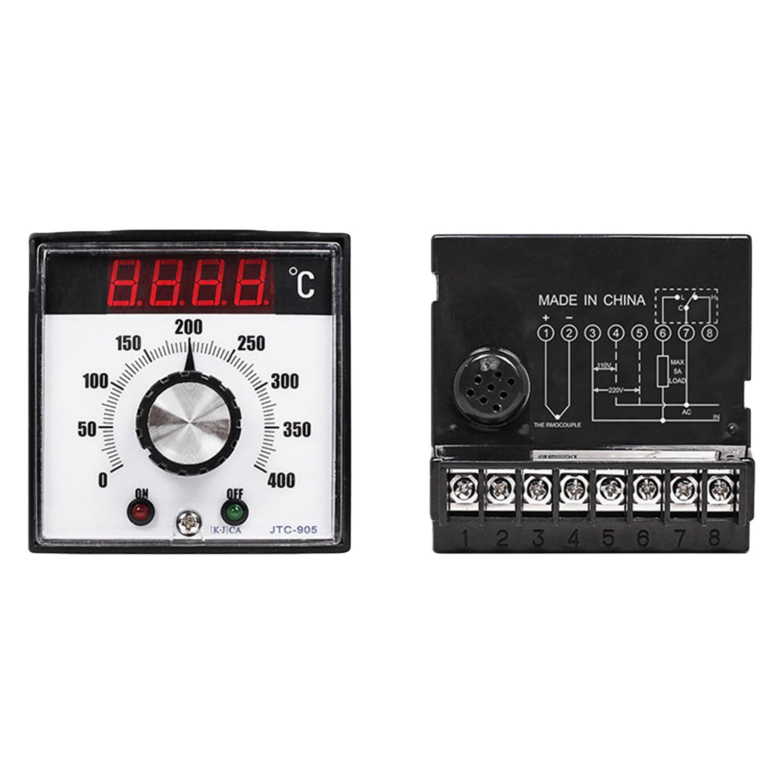 Microwave Oven Temperature Controller with Digital Display and Relays Output Suitable for Thermal Regulation Household Appliance Thermostat