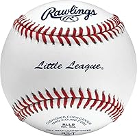 Vista 1 de Rawlings Pelotas de béisbol de grado torneo para liga infantil Cubierta de cuero RLLB Edades 14U Uso en juego/práctica 12