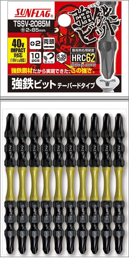Amazon | 新亀製作所(Shinki Seisakusyo) TSSV-2085M 強鉄ビット +2