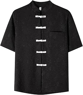 Camisas de lino para hombre, verano, camisa de algodón con adhesivo de seda, camisa para hombre, color blanco, corte ajustado, azul, camisas de negocios para hombre, corte regular