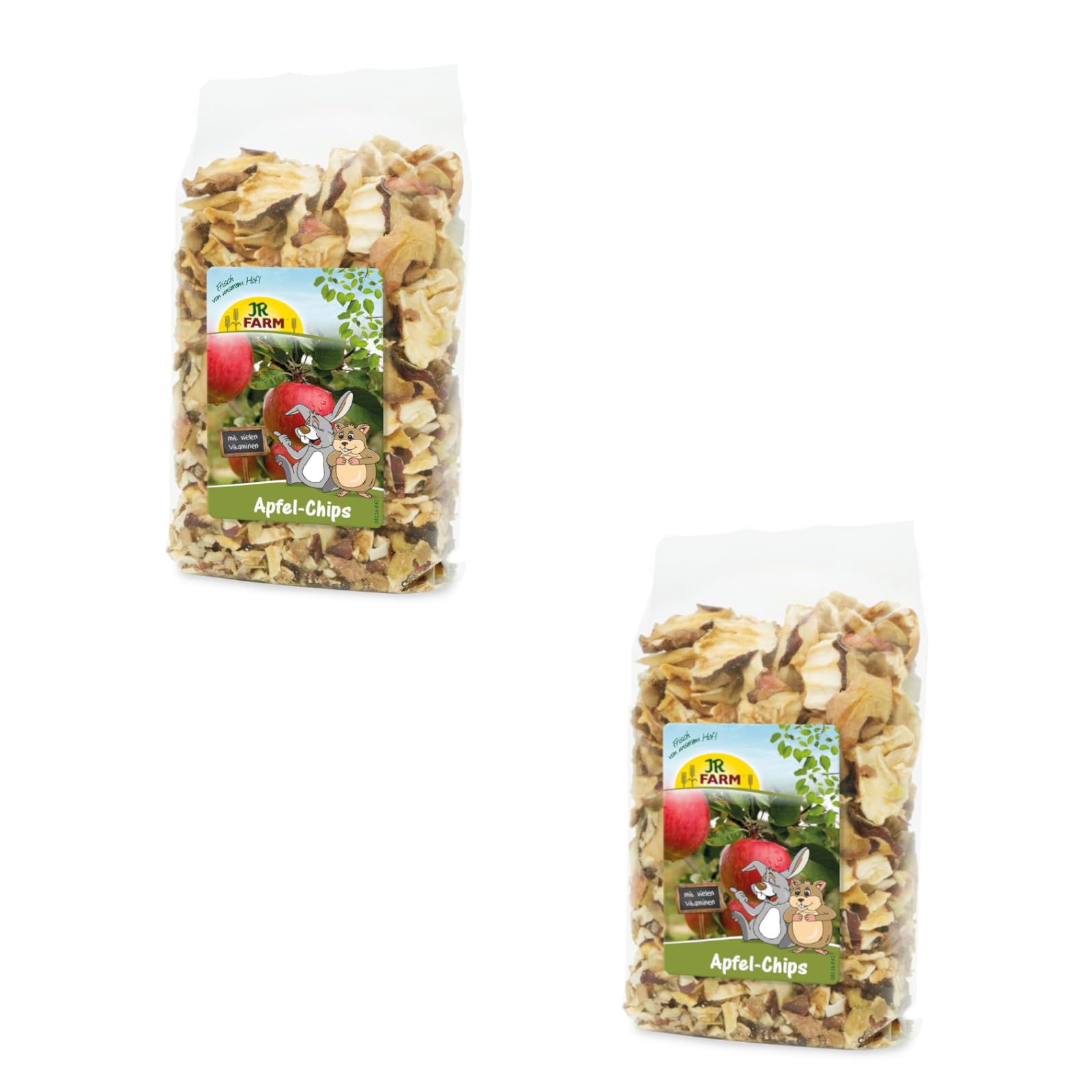 Chips Di Mela JR Farm Per Roditori - Confezione Doppia 2x80g, Snack Naturale Senza Conservanti - Foto 8
