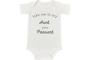 Adorable 'Take Me To My Aunt' Baby Bodysuit