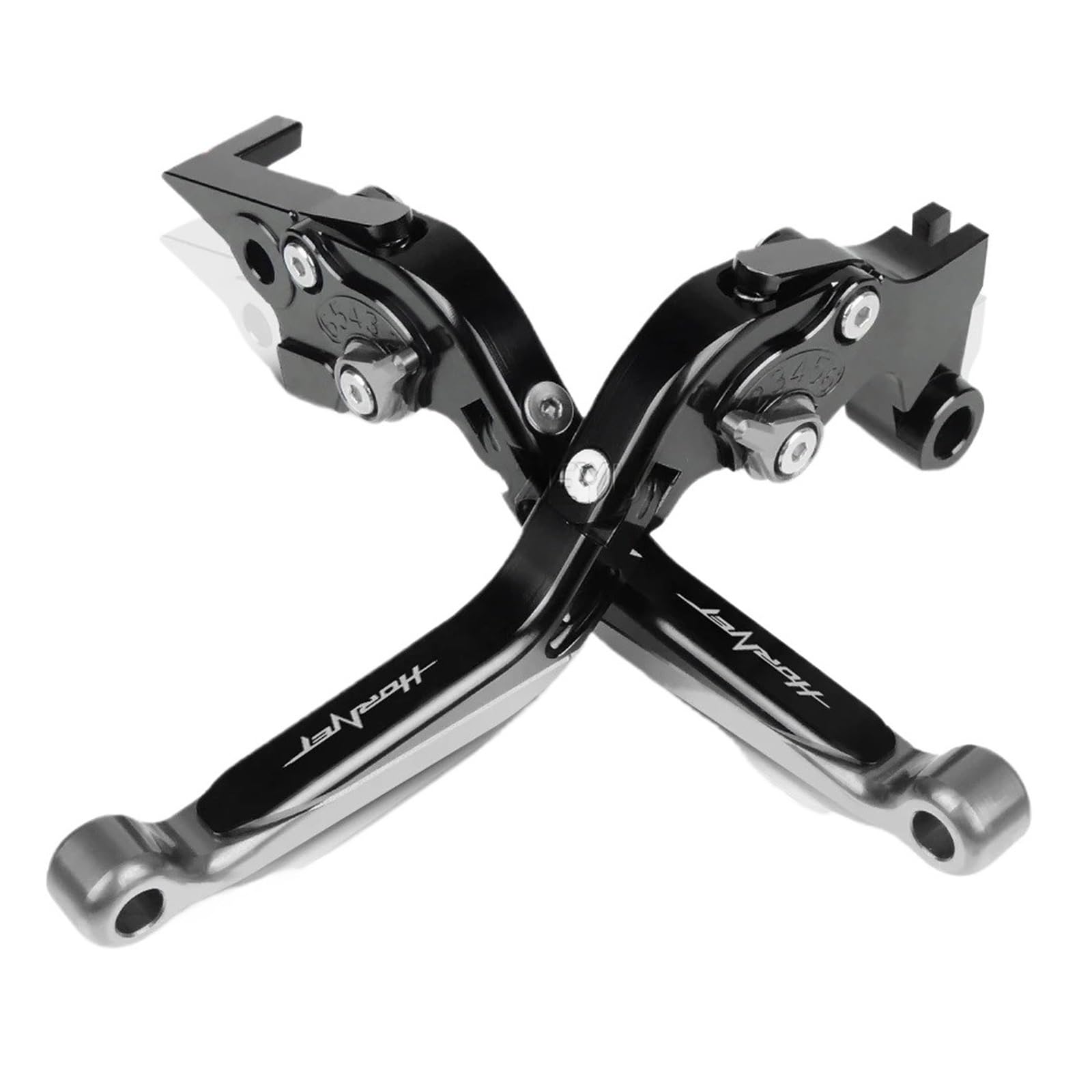 Ywqjiopm 4 Motorcycle Brake Clutch Lever Motorcycle Brake Clutch Levers For Cb600f Cb599/Cb600 Cb900f For Hornet 250 Cb919 Cb500f Cb 600F 599 600 900F 919 500F