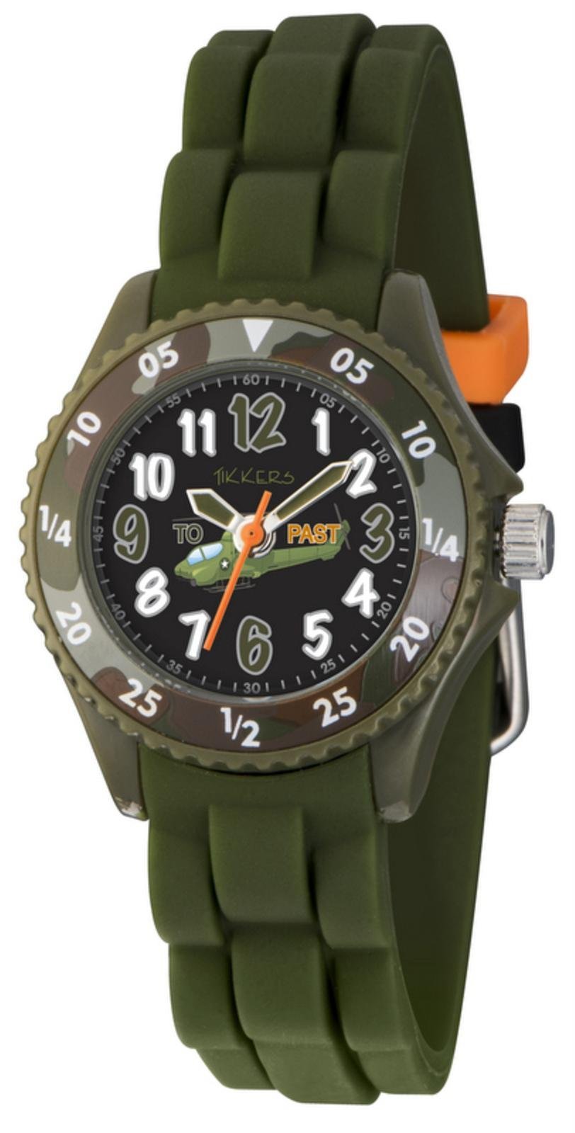 Tikker Watch Death Wrist Watch Tikkers Boys Camouflage Helicopter