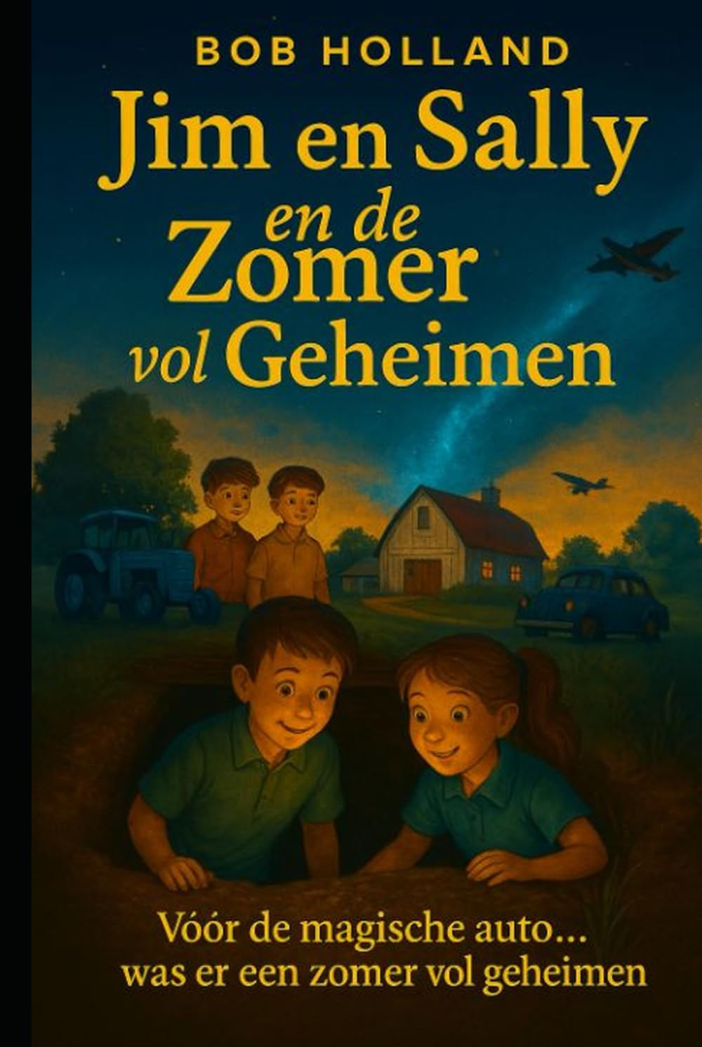 Jim en Sally en de Zomer vol Geheimen: Vóór de magische auto… was er een zomer vol geheimen (Jim and Sally travel through time)