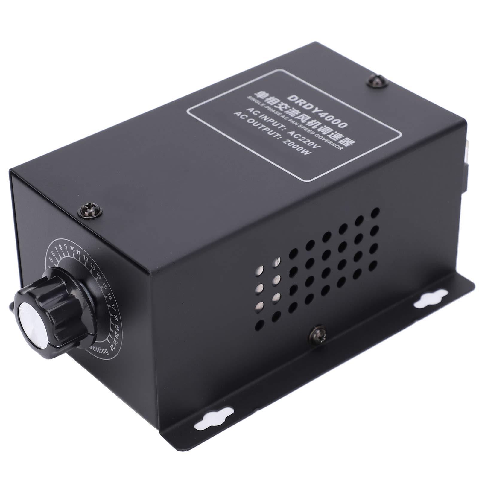 Regolatore della velocità della ventola, regolatore della velocità del motore Interruttore monofase della velocità del ventilatore da soffitto Interruttore regolabile DRDY4000 CA 220V