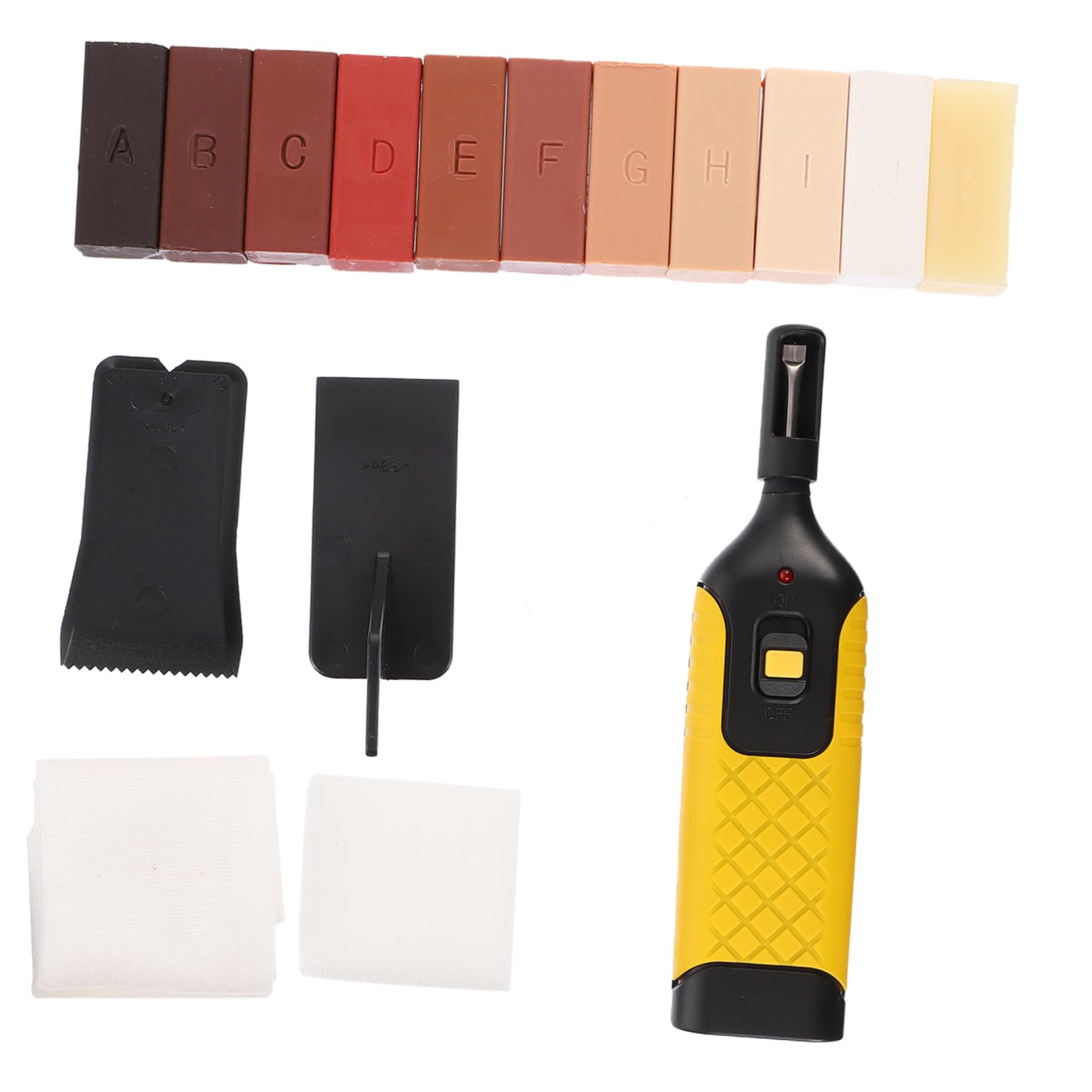 HANABASSFloor Repair Kit 1 Floor Repair Tools Wood Tools Wood Furniture Cordless Restorer Floor Gap Repairing Supplies Gap Restorer Home Floor Accessories Plastic Cupboard Chair Legs