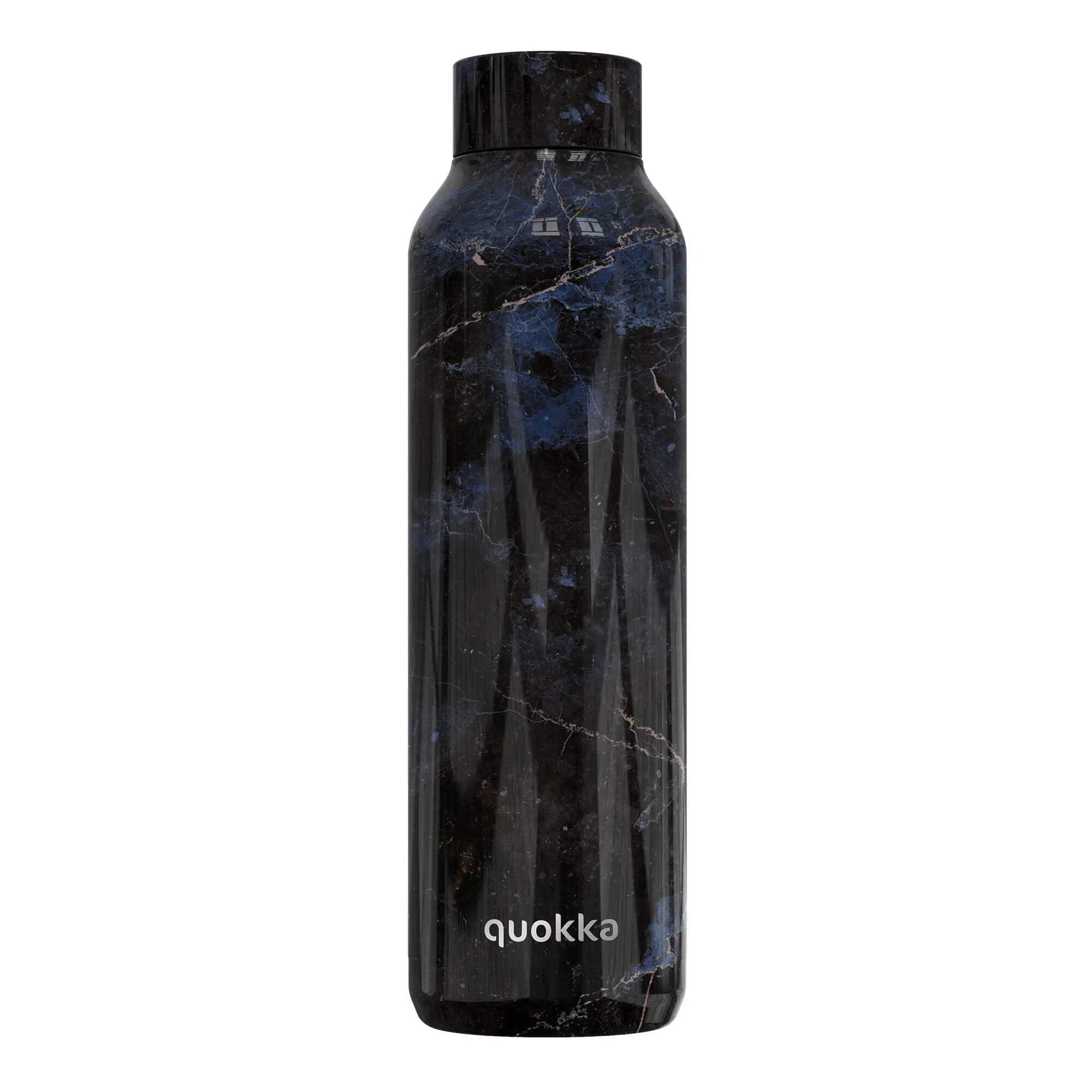 Quokka BOTELLA TERMO ACERO INOXIDABLE SOLID BLACK MARBLE 630 ML