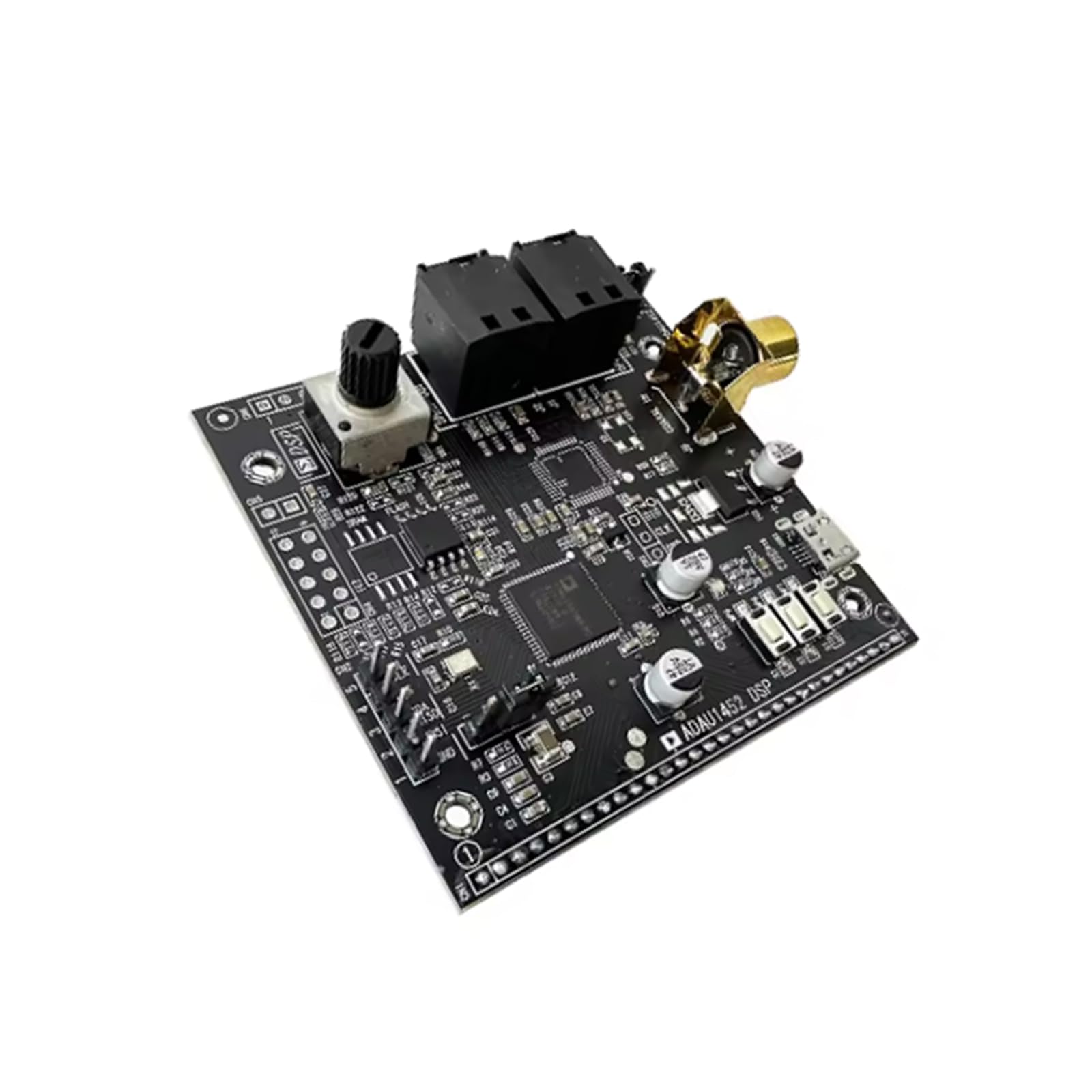Scheda di sviluppo avanzata ADAU1452 USBi CODEC Design per una facile configurazione e connettività per gli sviluppatori Modalità di comunicazione SigmaStudio