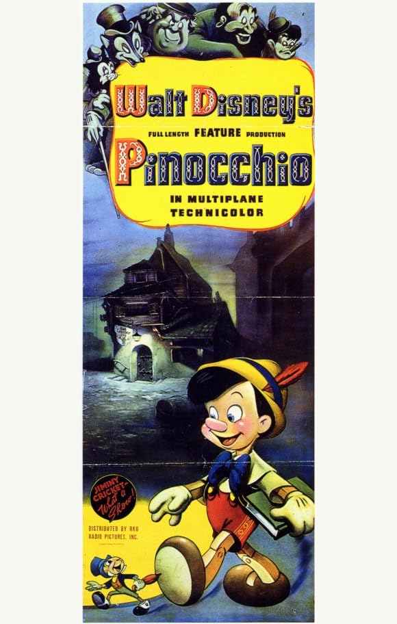 Amazon.com: Pinocchio Movie Poster Print (11 x 17): Posters