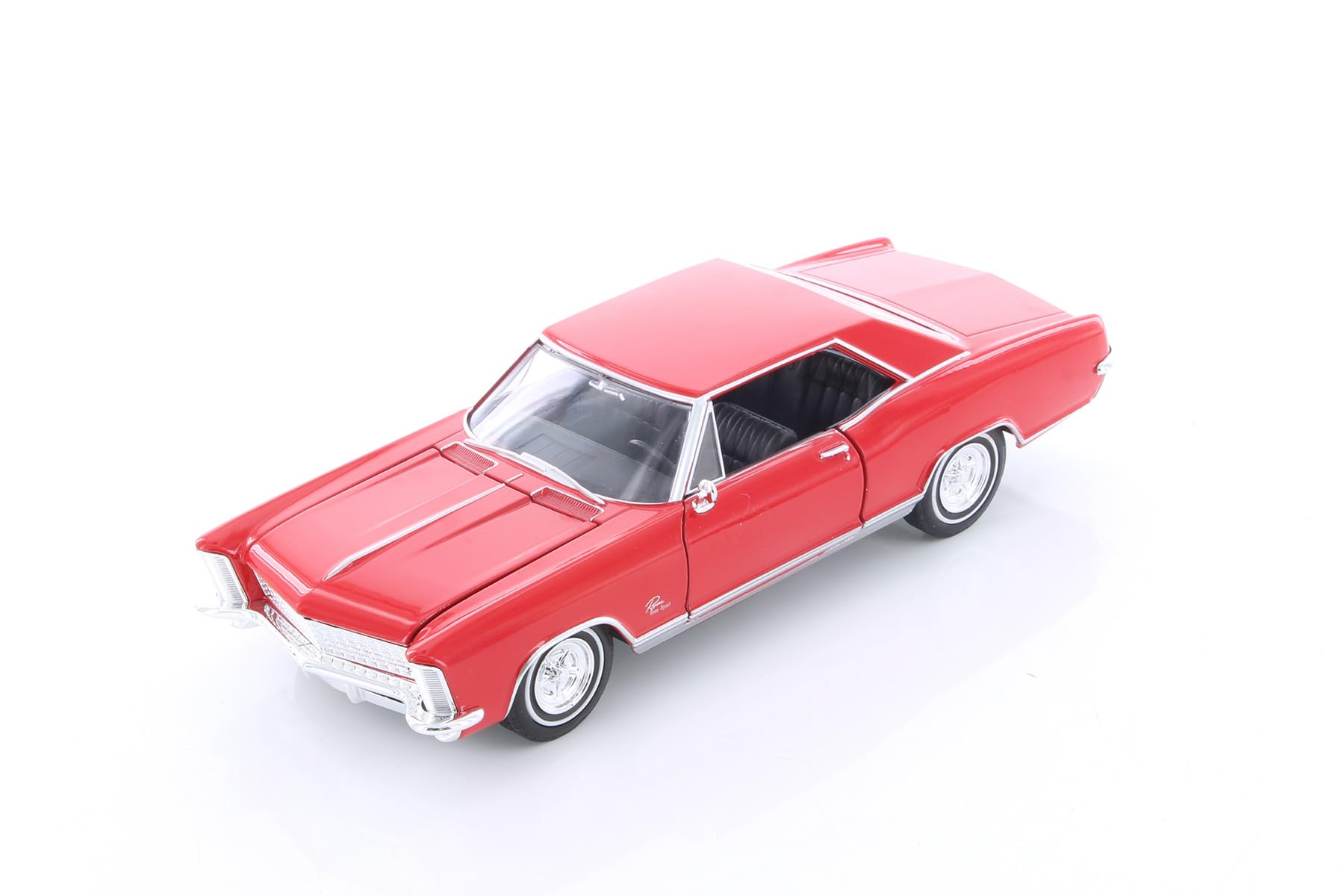 1965 Buick Riviera Grand Sport Hard Top 24072/4D - 1/24 Scale Diecast Model Car (Red)