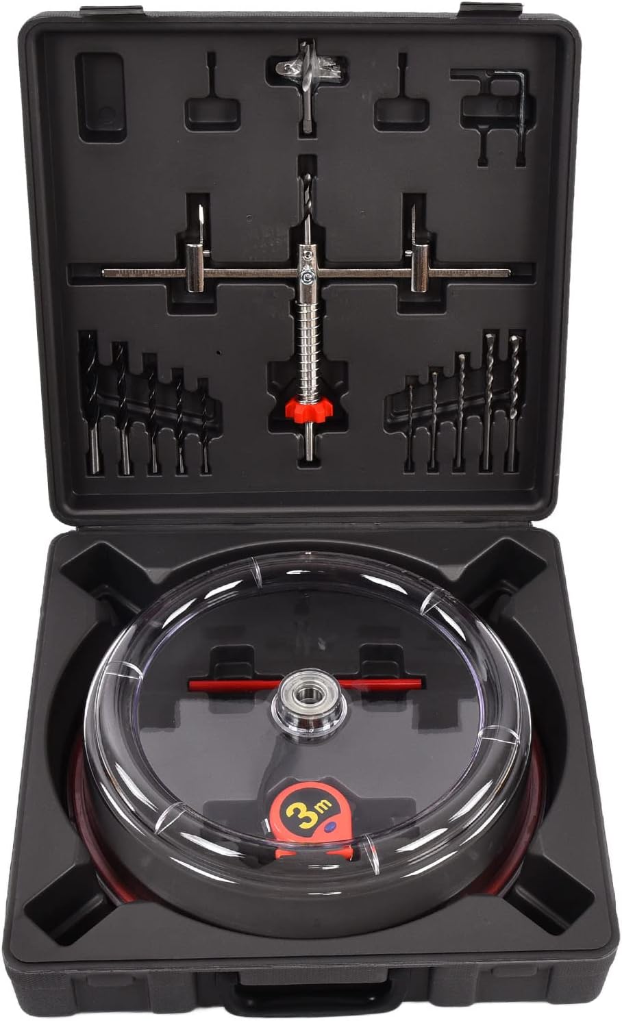 Twin Blade Hole Saw Carbon Steel ABS Adjustable Circle Hole