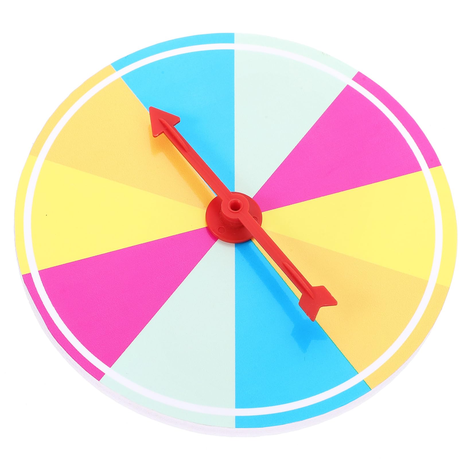 ABOOFAN Turntable Diy Prize Wheel Rotating Prize Wheel for Prizes Party Game Props Wheel of Fortune