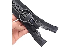 YaHoGa Heavy Duty Zippers for Jackets, Coats, and Canvas