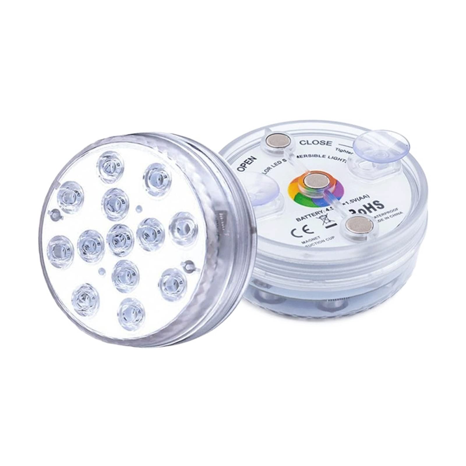 3nh® small lights underwater light rf remote control colorswaterproof rechargeable swimming pool suction cup underwater lights