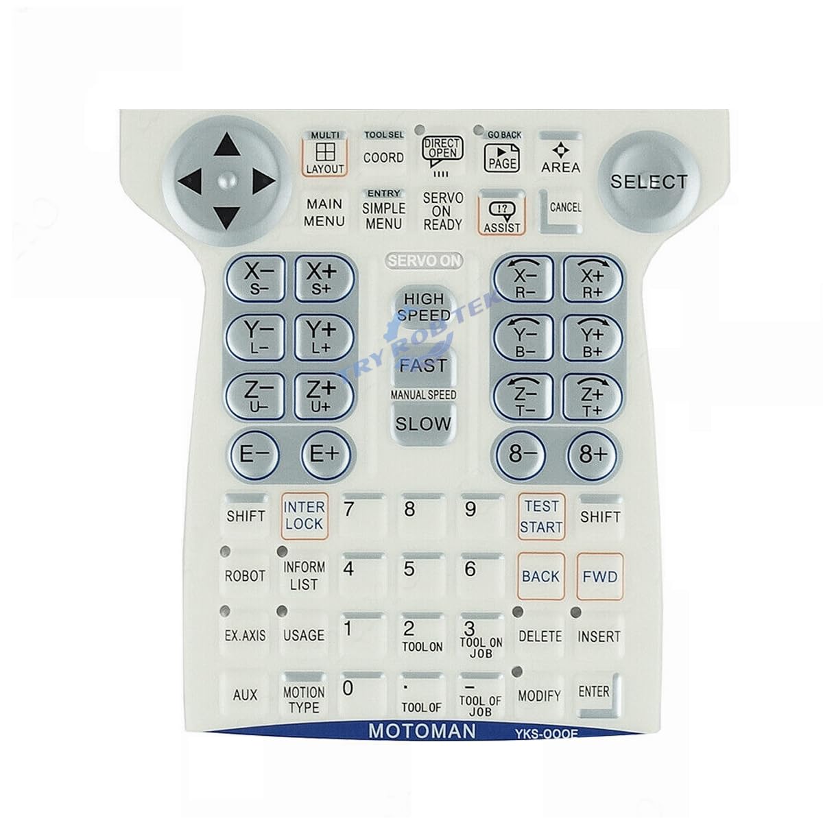 Amazon.com: YKS-000E, Membrane Keypad for YASKAWA JZRCR