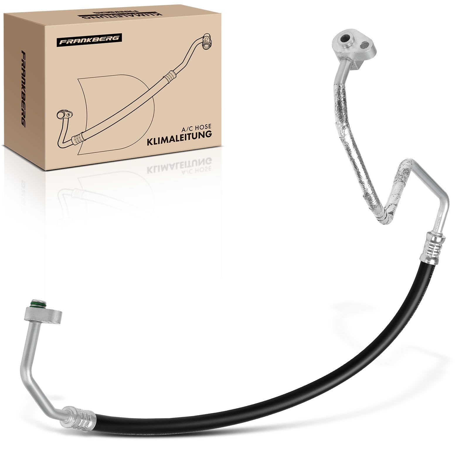 Frankberg Tubo dell'aria condizionata, tubo flessibile dell'aria | Compatibile con: Ducato Van 250, Scatola di collegamento, Autobus saltatore, Pianale/telaio Boxer, Pianale/telaio Jumper