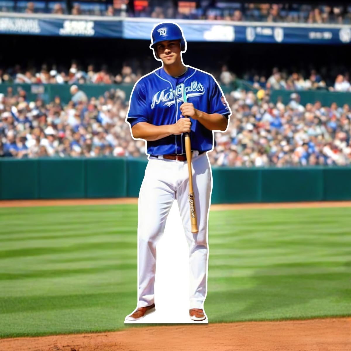 Custom Life-Size Cardboard Cutout | Personalized High Resolution Standup Cardboard Cutout with Photo You Upload | Perfect Decor for Birthday, Wedding, Party or Sports Events (Cardboard - 5 ft)