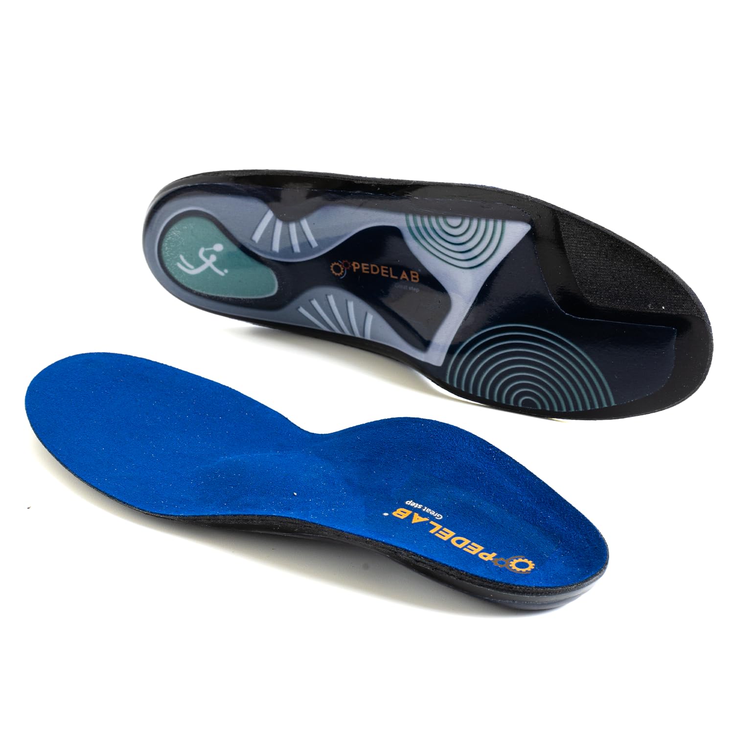 Pedelab Sport Racket, Plantari Ortopedici Sportivi, Misure XL 43-44 | Solette Scarpe per Tennis, Padel, Squash e Ping Pong | Supporto Arco Plantare, Stabilità e Comfort | Per Piede Piatto, Valgo